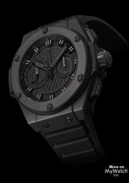 hublot king power black magic red foudroyante|Hublot 2024 NEW King Power Foudroyante All Black Big Bang..